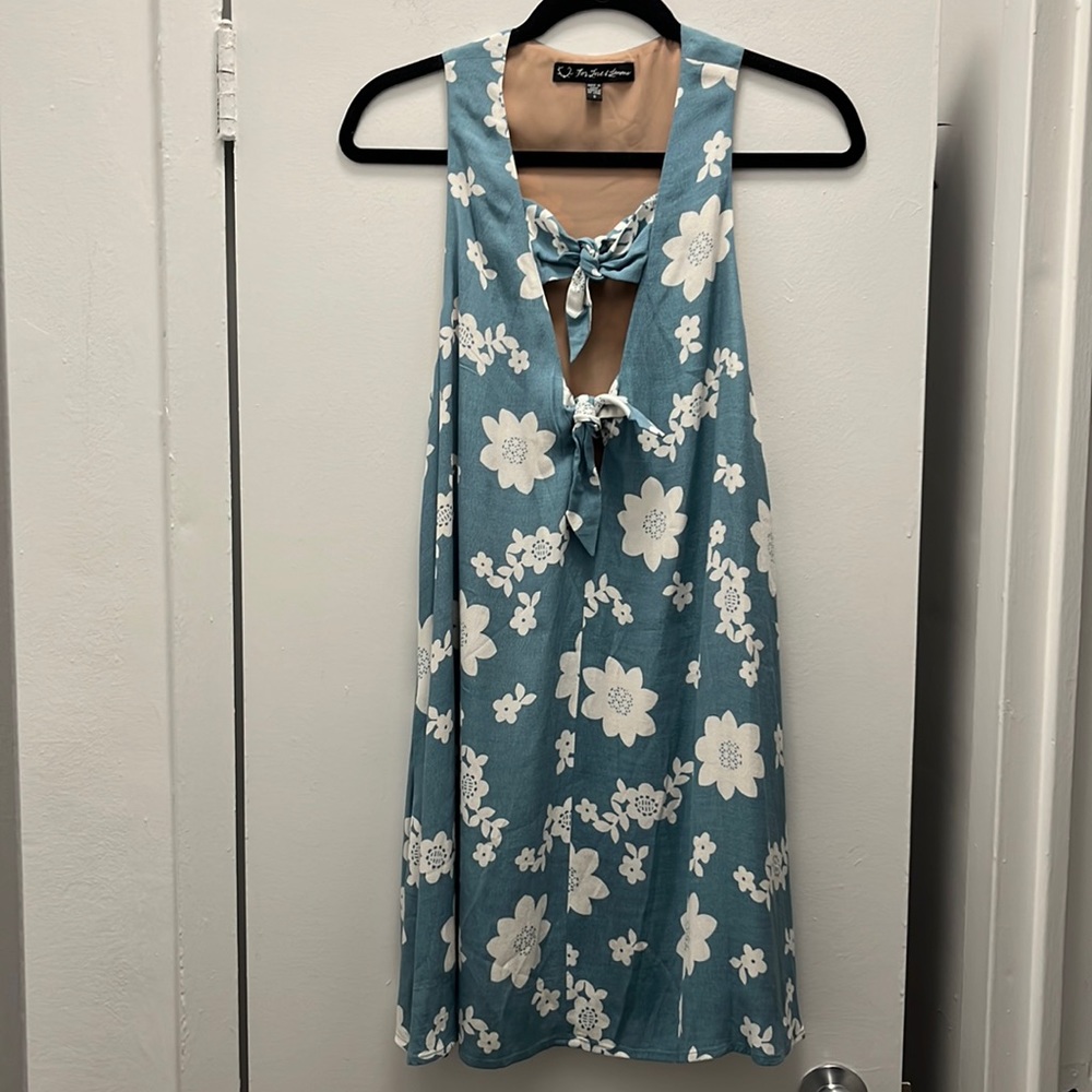 For Love And Lemons “Flower Power” Mini Shift Dress 👗 with Pockets!